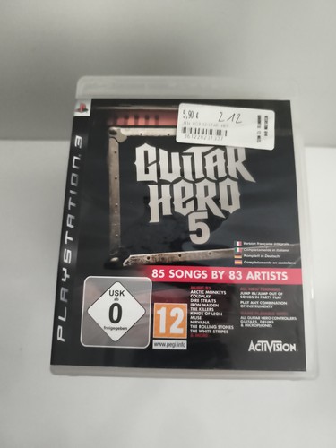 Jeu ps3 guitar hero - ps3,