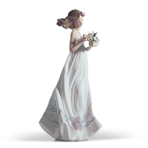 New statuina donna lladro - statuina,