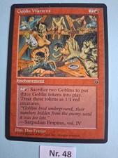 1x Goblin Warrens - NM/EX - EN