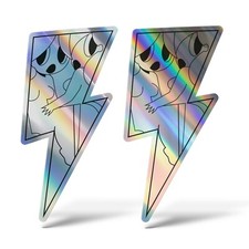 Sticker olografico fluo - sticker,