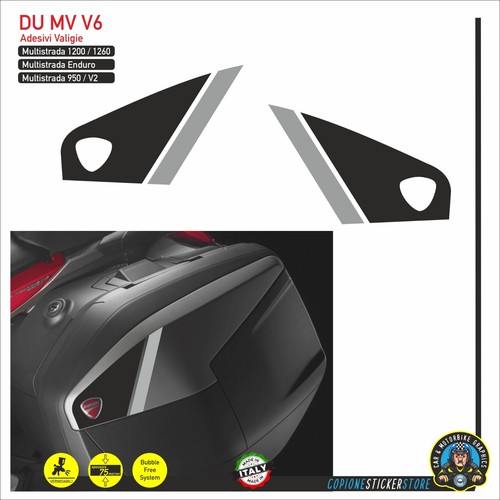 Adesivo valigie ducati - adesivo,