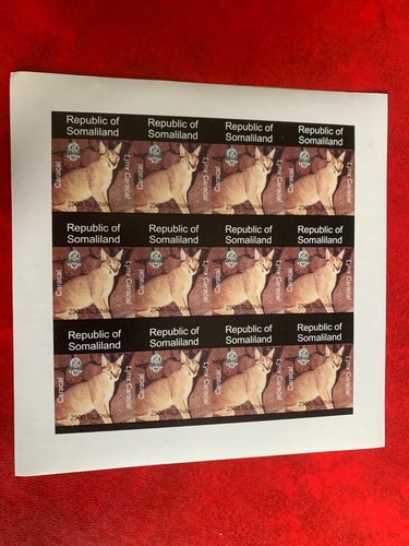 Somalia 1998 mnh foglio - somalia,