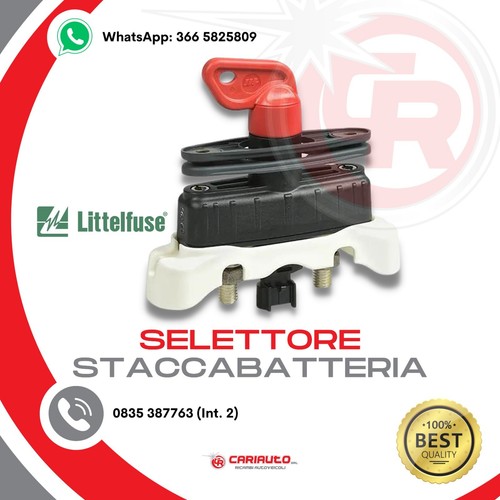Staccabatteria interruttore