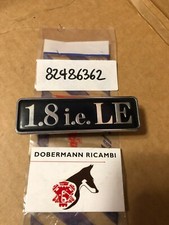 Sigla modello 1.8i.e LE *ORIGINALE* LANCIA Dedra cod. 82486362 / D