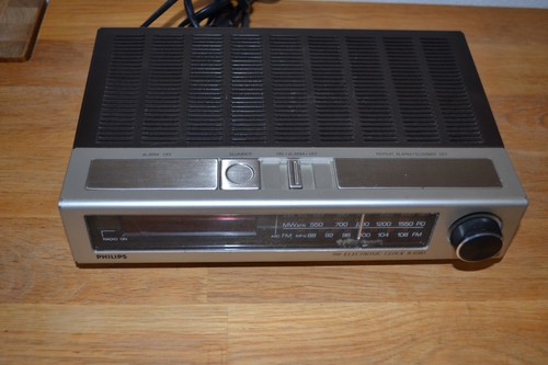 Philips radiosveglia vintage - philips,