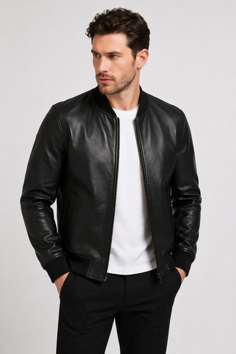 Bomber uomo nero vera - , di