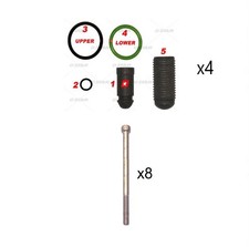 Kit guarnizioni + viti PDE 2.0
