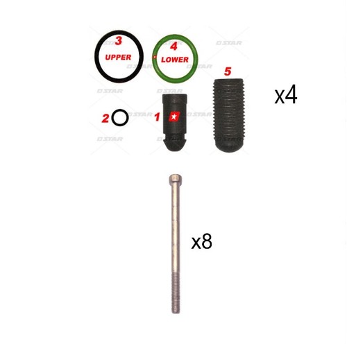 Kit guarnizioni viti pde - kit,