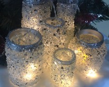Illumina con l'ARGENTO vasi di