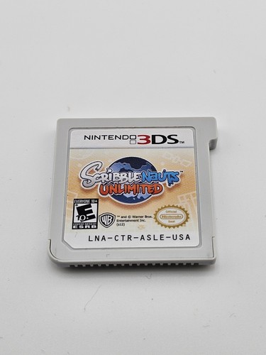 Nintendo 3ds scribblenauts - 3ds,