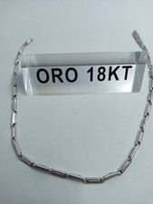 Bracciale in oro bianco 750 18