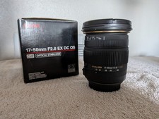 Sigma 17-50mm f/2.8 EX DC HSM
