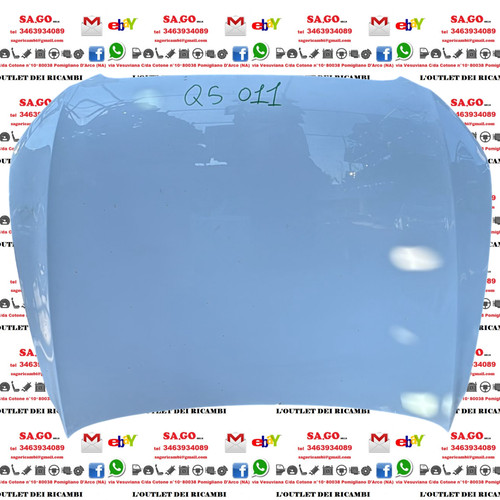Cofano anteriore audi serie - anteriore,