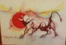 MARIO PINIZZOTTO, GOUACHE' SU