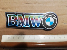 ADESIVO BMW STICKER AUTOCOLLANT VINTAGE 80s ORIGINAL