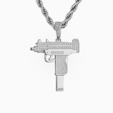 Collana uomo vero argento