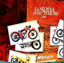 schede TELECOM FOLDER LA STORIA DELLE 2 RUOTE  Pz 8  nuove