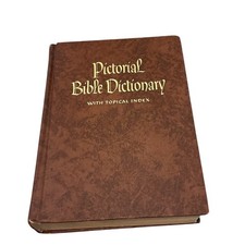 Vtg Pictorial Bible Dictionary