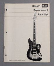Elenco ricambi chitarra Fender