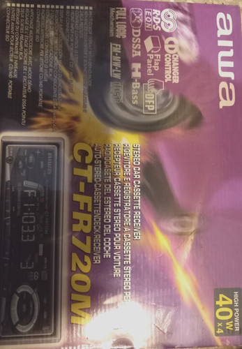 Autoradio aiwa fr720m nuova - autoradio,