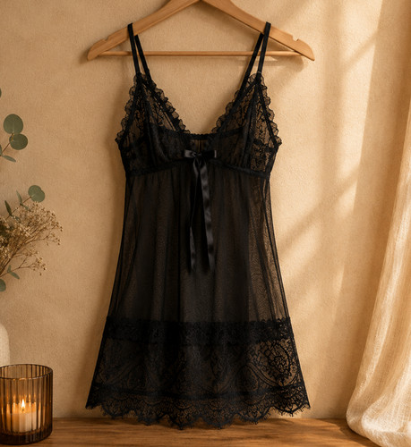 Very sexy babydoll nero - very,