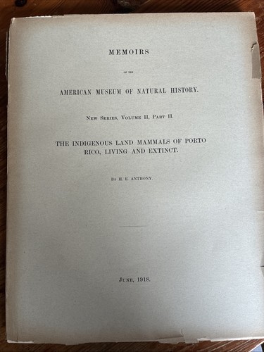 The indigenous land mammals - the,