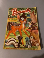 ALBUM FIGURINE " BAMBI " ED.LAMPO DEL 1951  , CON 154 FIGURINE .
