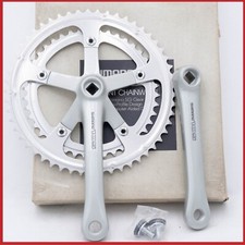 NOS SHIMANO 105 FC-1056 170 52 42 130 GUARNITURA 8 VELOCITÀ CORSA STRADA DOPPIA