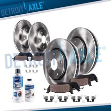 Front & Rear Disc Brake Rotors