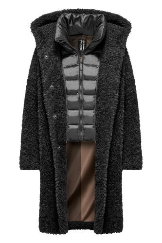 Bomboogie teddy cappotto lungo - teddy,