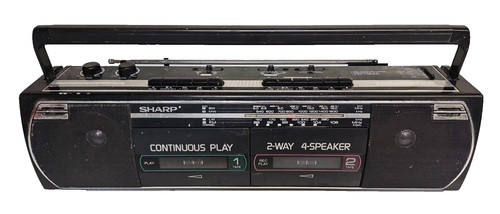 Sharp 268 doppia cassetta - wq-268,