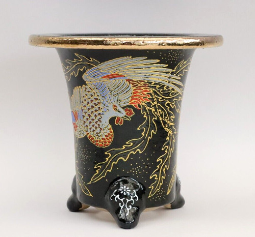 Vaso per orchidee - , rakuyaki
