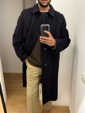 Vintage Loden Coat Salko Austria – Original Tirol Wool, Men’s L, Navy Blue