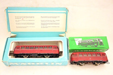 Märklin modellino ferroviario bus ferroviario + sidecar 3016 + 4018 BR 795 + 995 DB H0 IMBALLO ORIGINALE