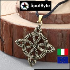 Collana uomo croce celtica - collana,