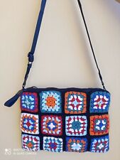 Borsa mattonelle fashion fatta a mano uncinetto nuova Sicilia Sicily