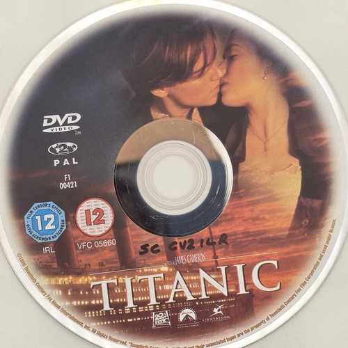 Titanic dvd pal region - 2, bbfc