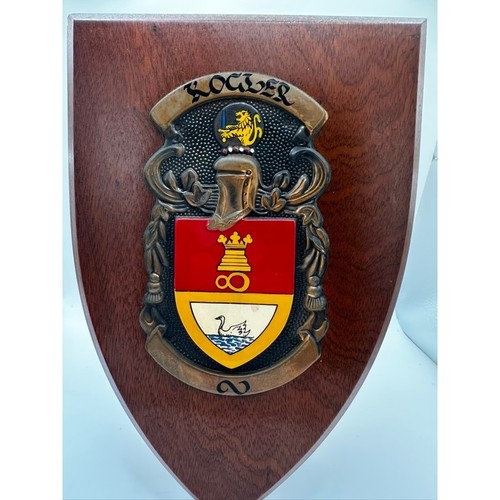 Targa parete scudo - targa, da