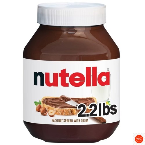 Nutella hazelnut spread with - hazelnut,