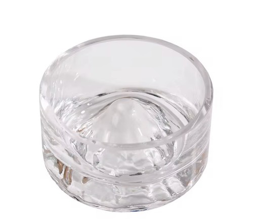 Ciotola acqua in vetro per