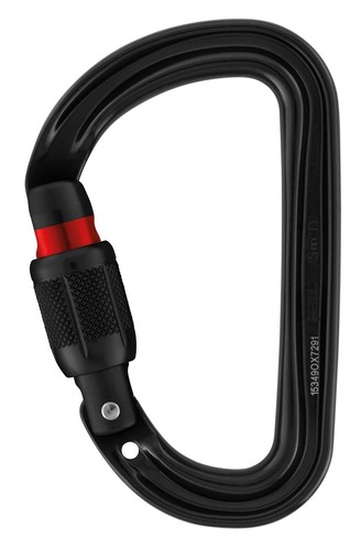 Moschettone nero ultraleggero