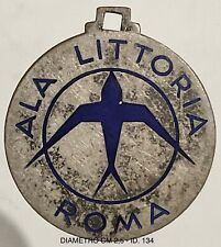 ROMA ALA LITTORIA S.A.LINEE AEREE CIVILI MED. PUBBLICITARIA AVIAZIONE VENTENNIO