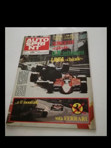 Autosprint del 1979 - nr.,