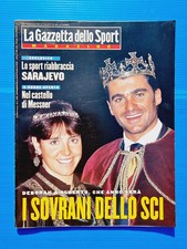 GAZZETTA DELLO SPORT MAGAZINE 2-1995 TOMBA-COMPAGNONI-SARAJEVO-MESSNER-RAFTING