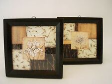 COPPIA DI QUADRI CON FIORI