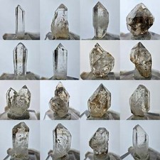 15 punte di quarzo fumé