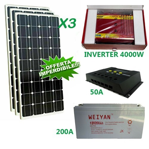 Kit fotovoltaico 3kw - fotovoltaico,