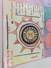 Patch Louis Vuitton Ricamata Con Tessuto Denim 