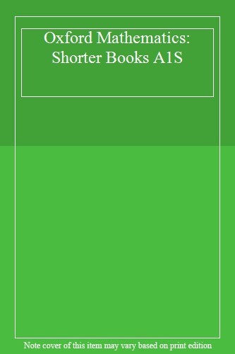 Oxford mathematics shorter - oxford, mathematics: