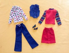 Barbie vintage get ups n go united airlines 7703 1973 abito outfit 